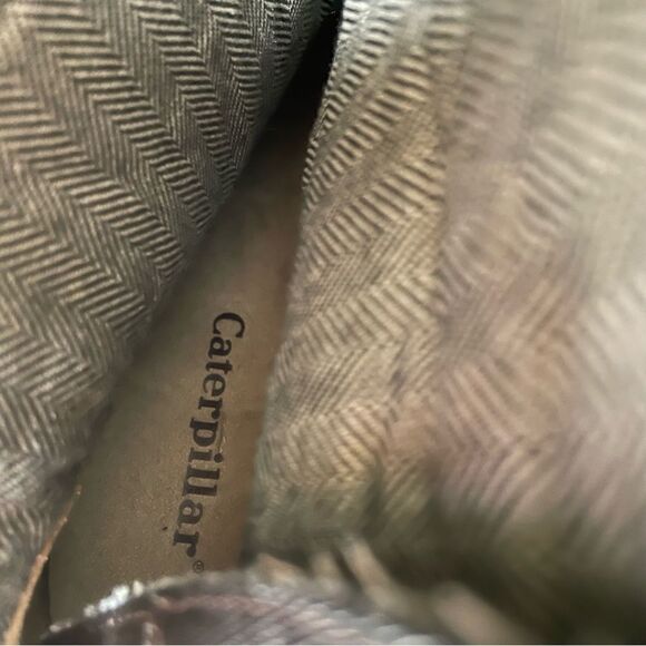 Caterpillar CAT Sabrina  Canvas boot “dogwood”  dark brown and tan 8.5 - Picture 10 of 13